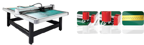 Template cutter feature view